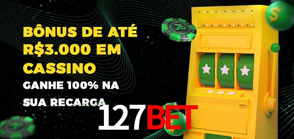 127Bet melhor bônus de depósito